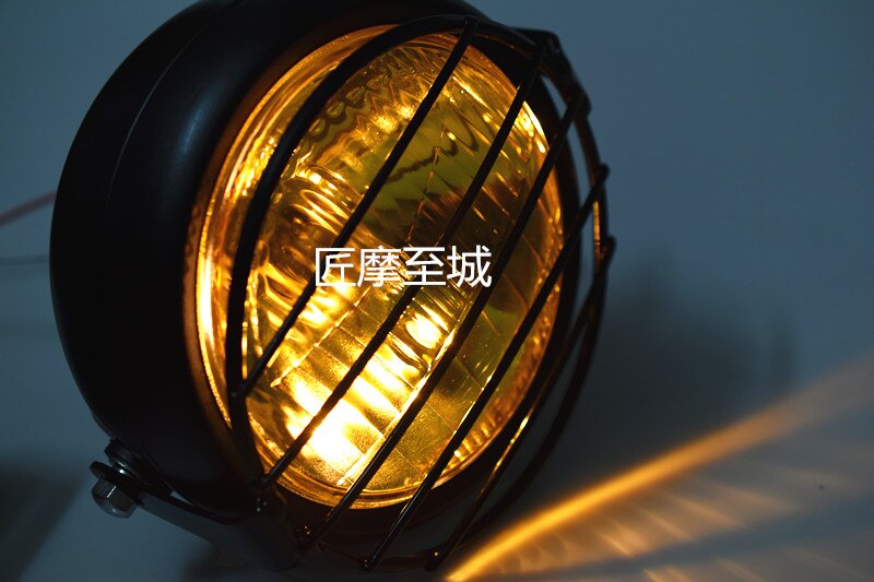 Universal 7inch Motorcycle Headlight Mesh Grill Mask Headlamp Protector Guard Square/Rhombus Cover 18CM