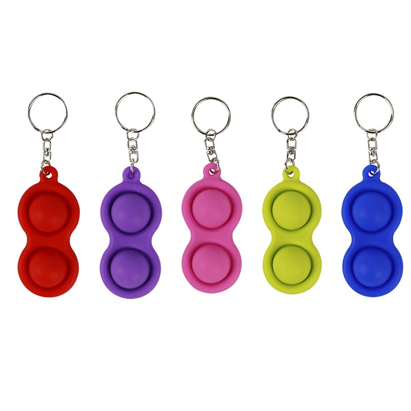 Nieuws Micro Eenvoudige Kuiltje Speelgoed Kuiltje Sleutelhanger Anti Speelgoed Stochastisch Draagt Handig Stress Reliever Speelgoed