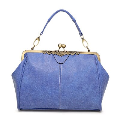 Vrouwen Handtassen mode vrouwen messenger bags Retro Vrouwelijke crossbody schoudertas bolsa Dames handtassen: Blauw