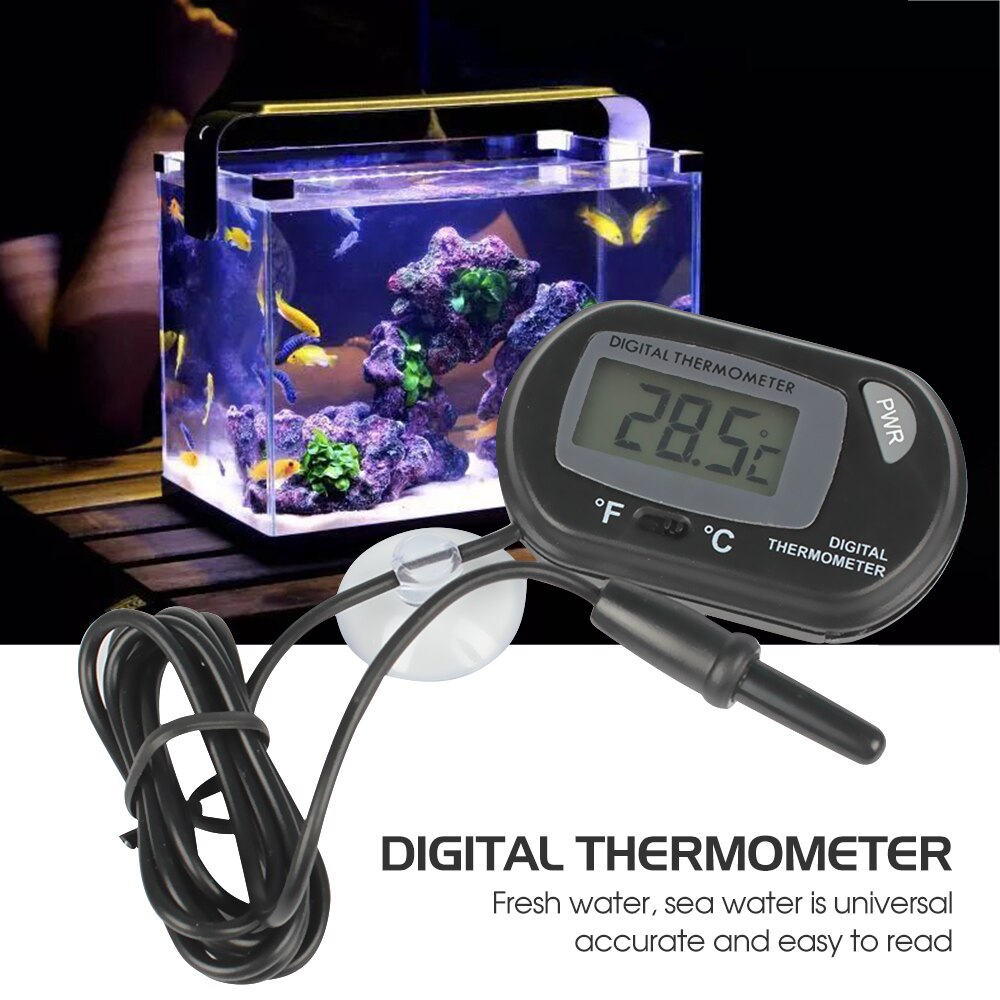 Mini Indoor Convenient Temperature Sensor Humidity Meter Thermometer Hygrometer Digital LCD Gauge For Refrigerator Aquarium
