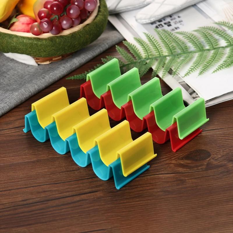 Tortilla Pancake Shelf Holder Wave Shape Tray Holder Stand Each Truck Pallet Rack Can Hold Up To 4 Tacos Sanitary Materials
