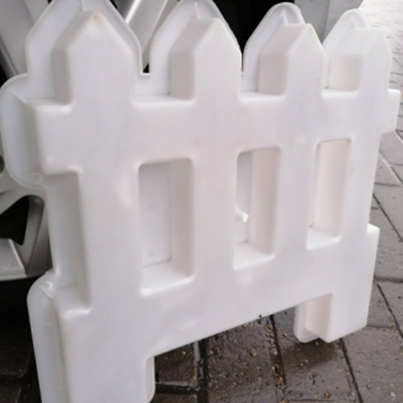 Concrete Molds Diy Garden Fence Cement Plastic Mold Green Belt Cement Brick Concrete Mold Great for Paving Molds White