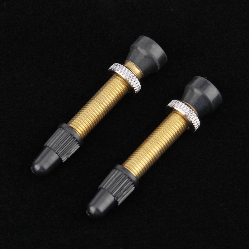 1 Paar Mtb Weg Mountainbike Fiets Messing Tubeless Presta Ventiel Fiets Tubeless Ventiel Fiets Tyre Accessoires Met Tool