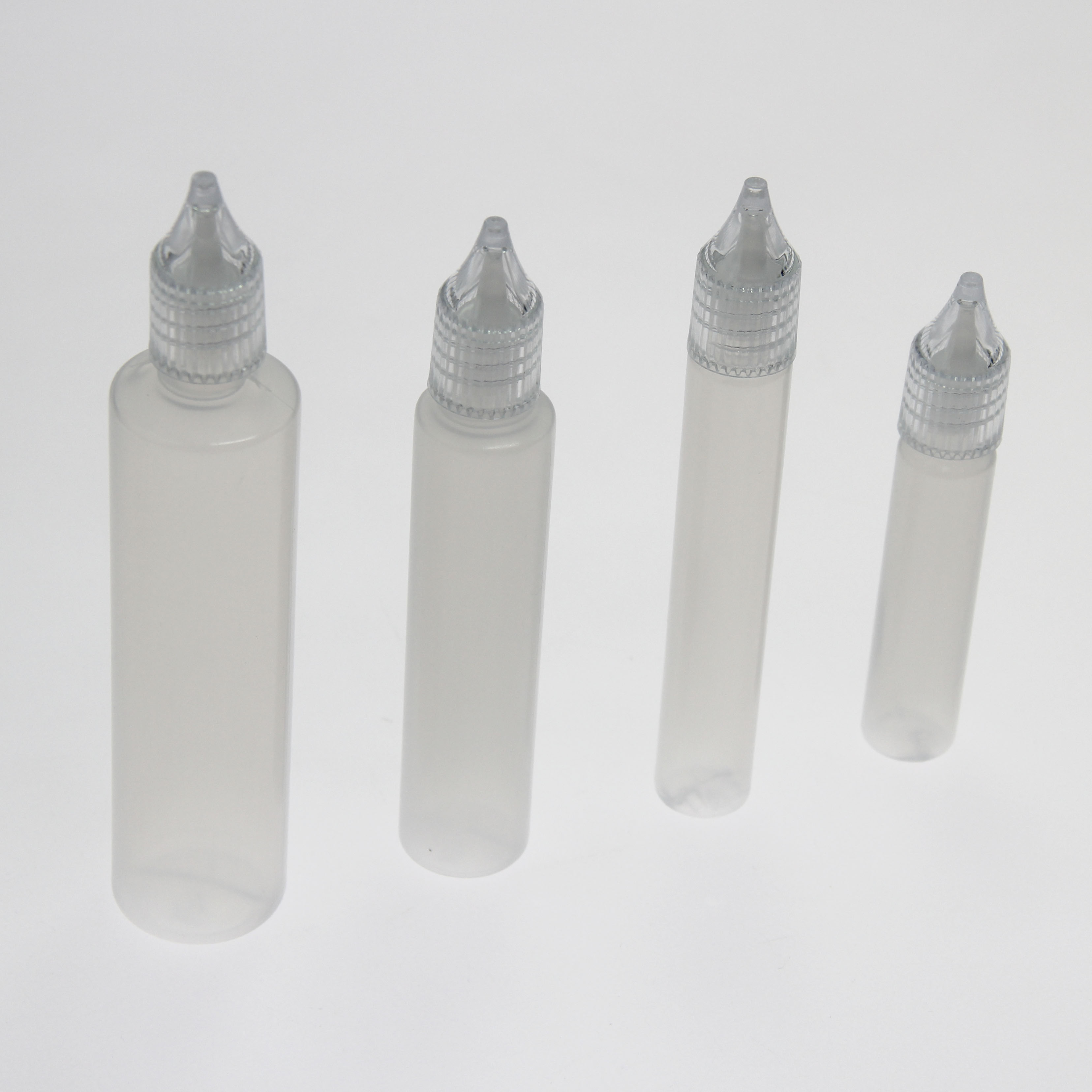 10/15/30/50 ml Plastic Druppelflesje Vloeibare Fles Lege Lange Slanke Fles Pen Vorm fles Voor Inkt Olie Pigment Container