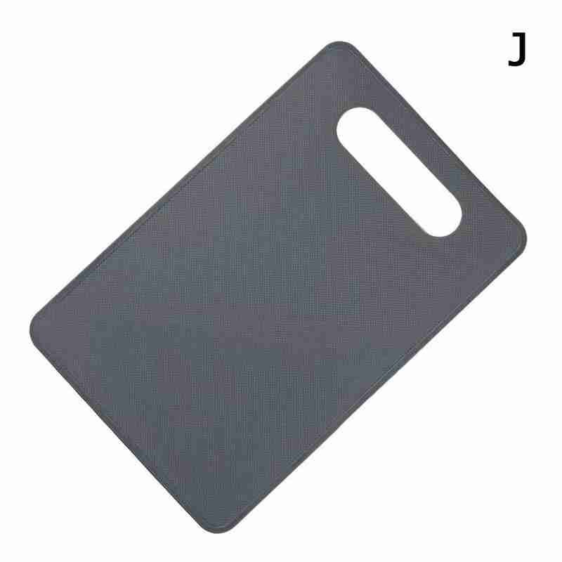 Antislip kunststof snijplank voedsel snijblok mat keukenbenodigdheden snijgereedschap groente en fruit cook  n2 u 0: J