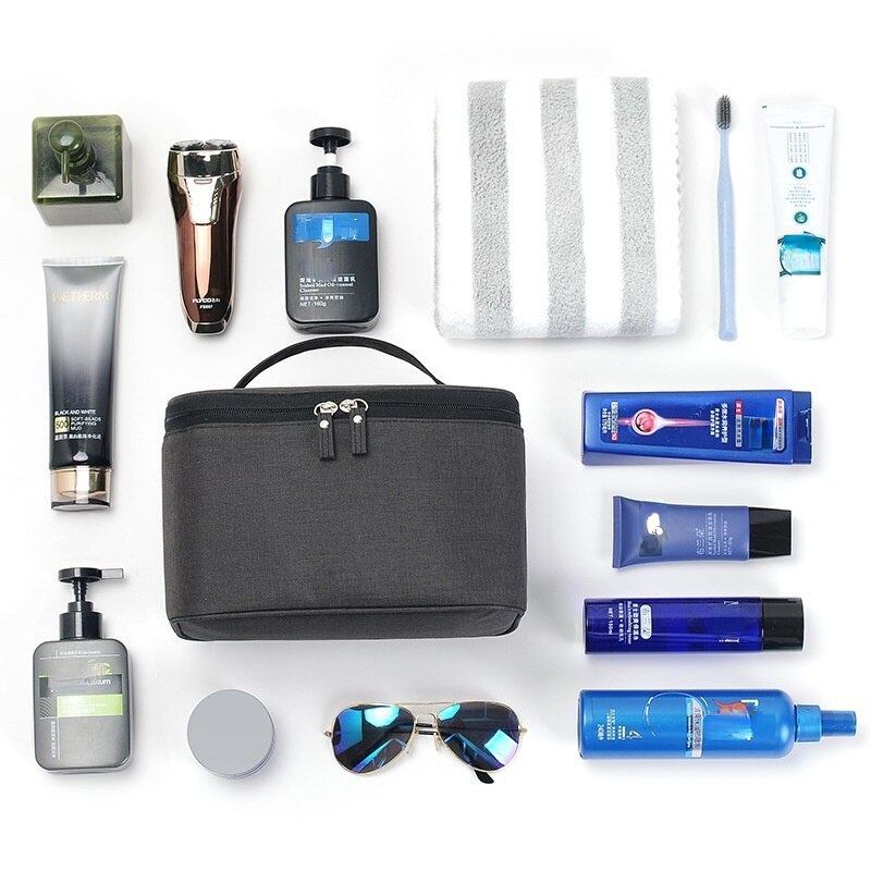 Nuova borsa cosmetica di grande capacità borsa da viaggio comoda borsa da viaggio per uomo borsa da viaggio per esterno custodia per trucco da donna impermeabile