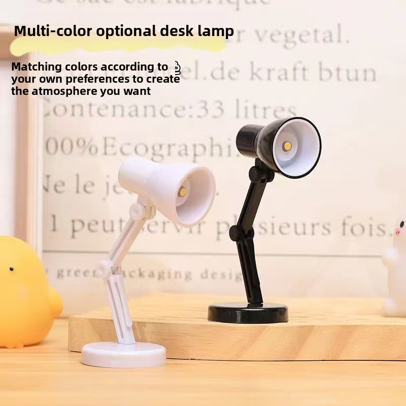 Mini Buch Licht Mit Clip LED Tisch Lampe Faltbare Nacht Hause Zimmer Computer Nacht Lichter Auge Reise Buch Licht Haushaltsgerät