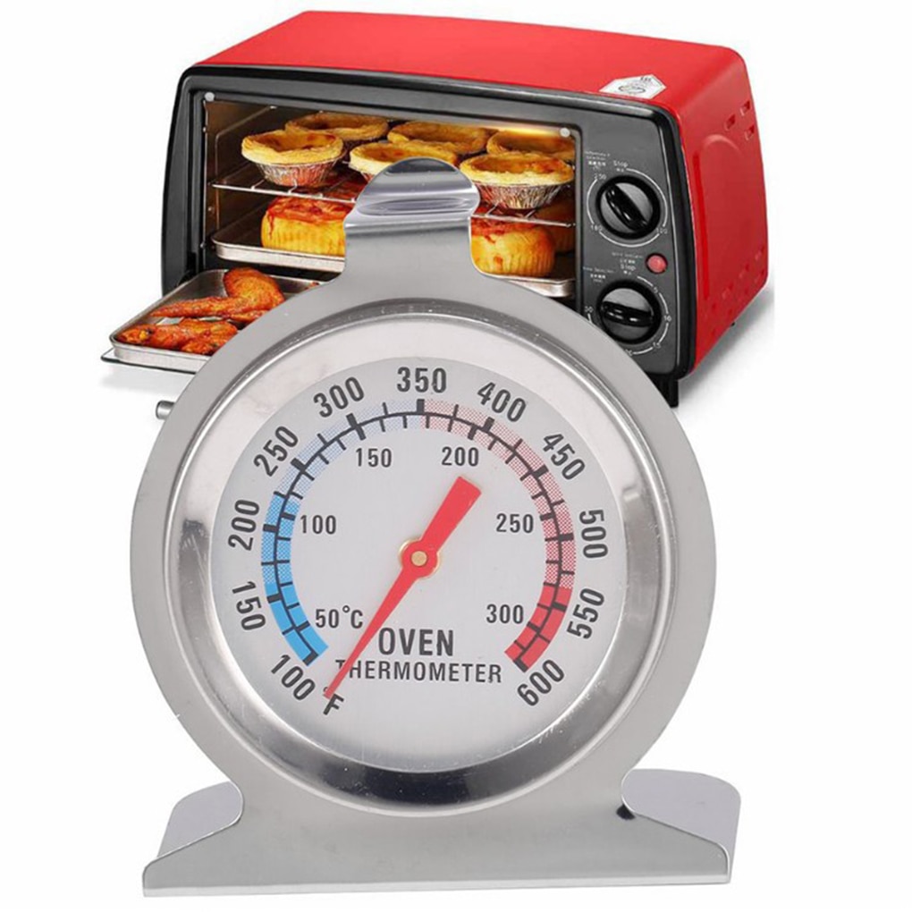 Cool Oven Thermometer Voedsel Vlees Grill Tool Rvs Keuken Bakken Temperatuur Tester Huishoudelijke Thermometer