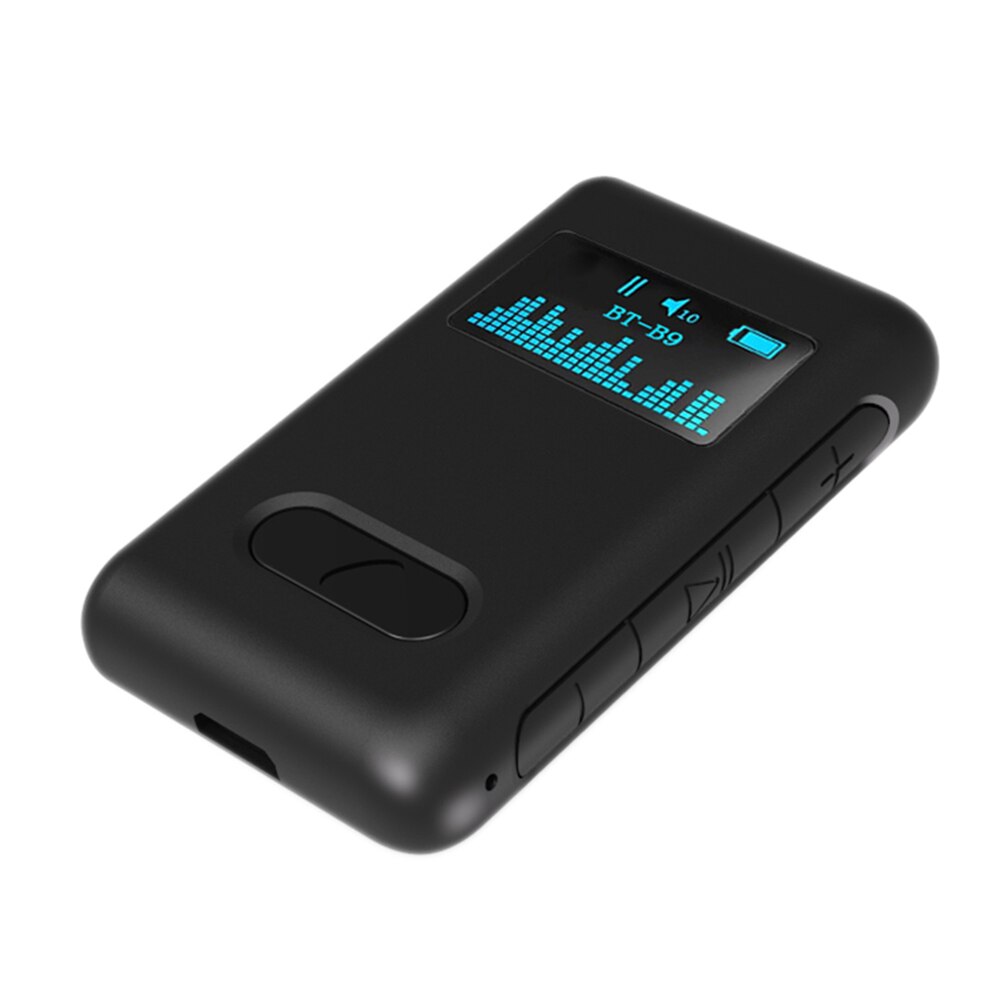B9 audio-dongles , 3.5mm drahtlose adapter, 3.5mm bluetooth-adapter, 5.0 empfänger, oled-display, aux-stereo-freisprecheinrichtung