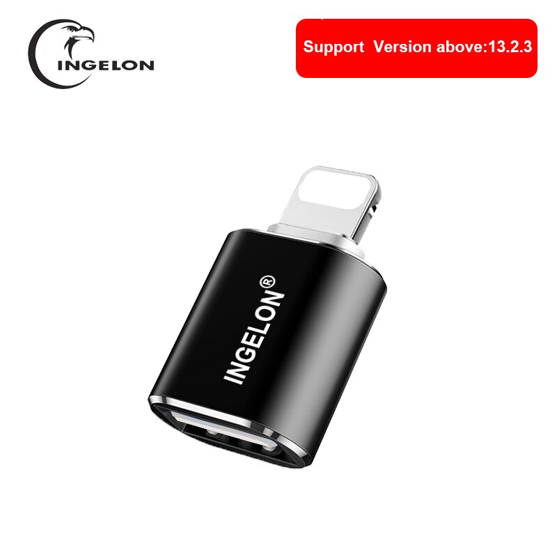 Otg-kartenleser-zu-kamera-adapter für lightning-usb-kabel, kopfhörer-konverter, e-piano, midi-tastatur für iphone 7 8 ios 13