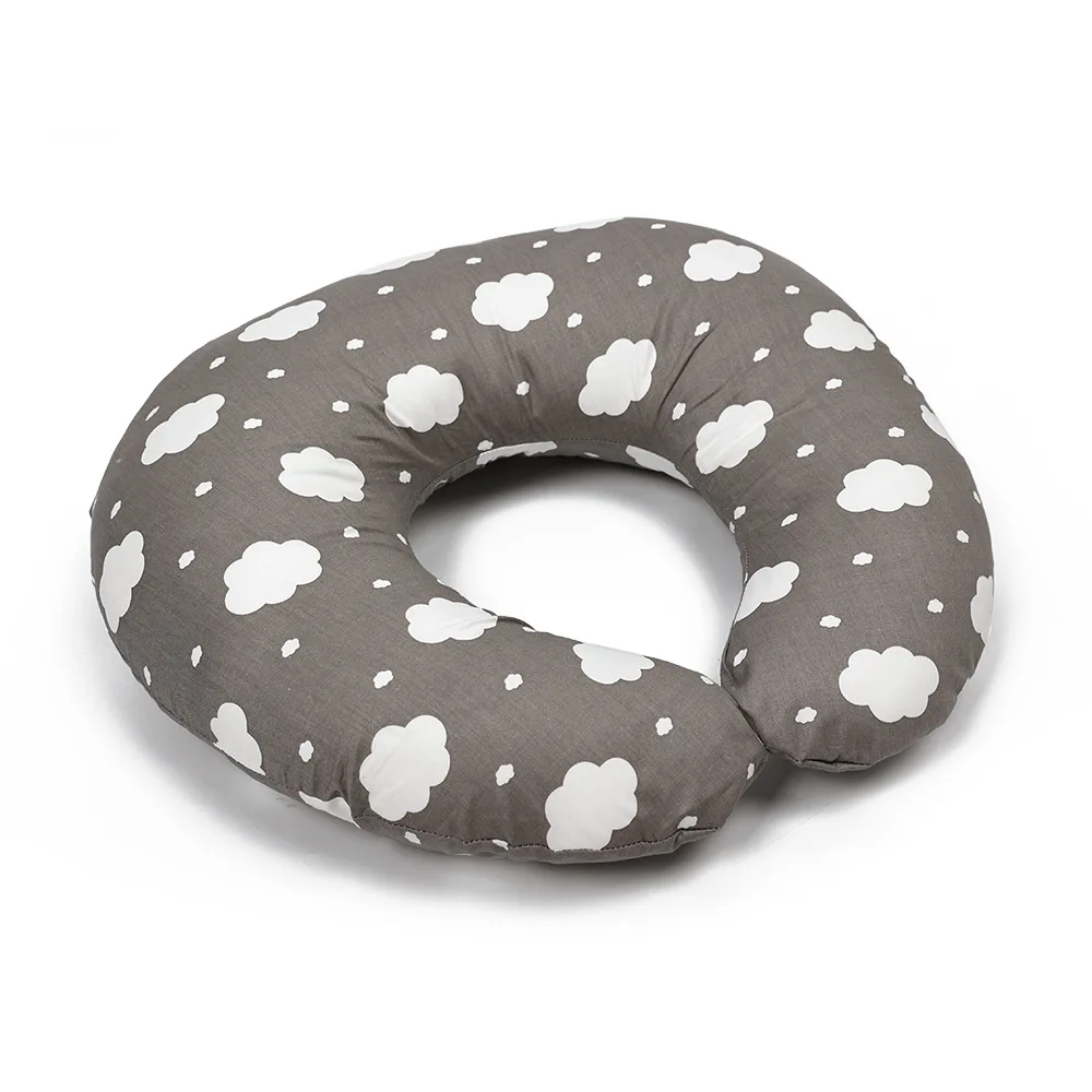 U-förmiges Still kissen für schwangere Frauen Baby Anti-Spucken und postpartale Wunder gerät multifunktion ales Baby kissen: Silber