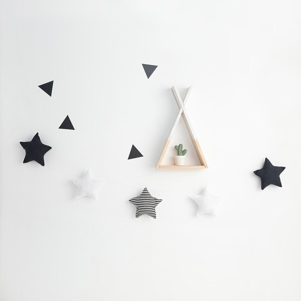 Nordisk baby værelse seng hængende håndlavet børnehave stjerne kranser jul børneværelse værelse dekorationer fotografi rekvisitter bedst: 1