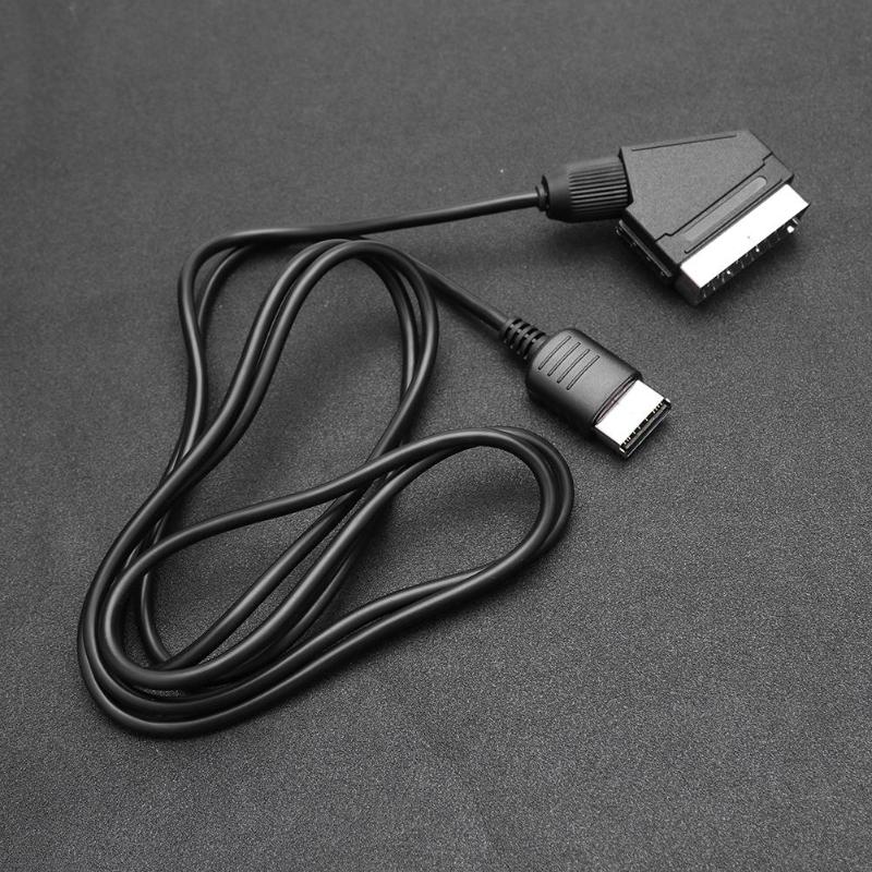 1.8M Rgb Scart Kabel Vga Rca Audio Kabel Cord Rgb Scart Kabel Compatibel Voor Sega Dreamcast Dc