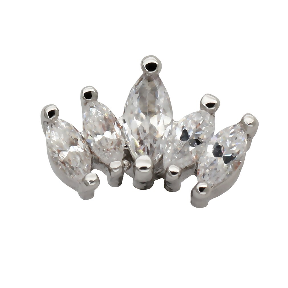 MUSI 2mm Dermal Anchor G23 Titan Körper Schmuck