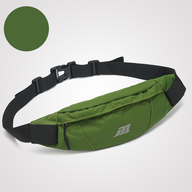 Herren draussen-lauf-Fitness-bauchtasche, damen ultradünne elastische Sport-, wasserdichte, eng anliegende handytasche, umhängetasche: Schwarze farbe