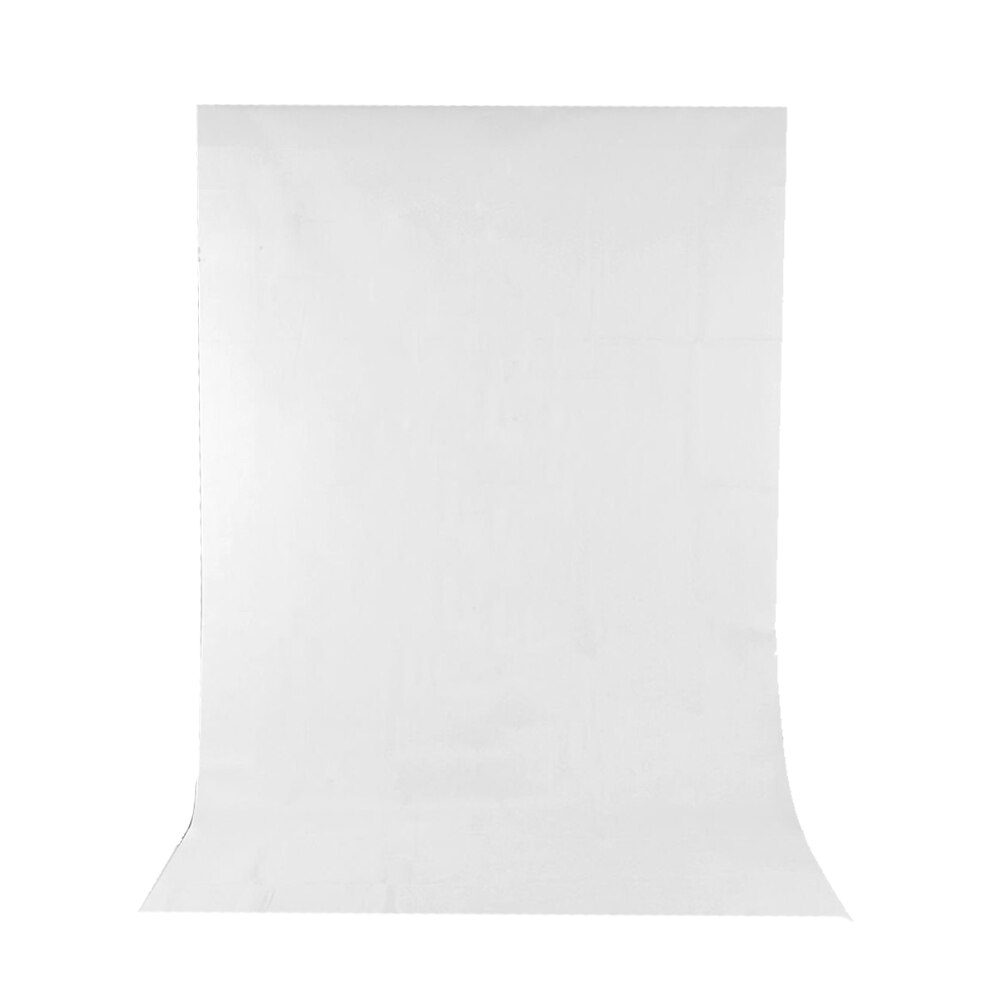 10FT*10FT Muslin Background Cloth Photography Backdrop for Photographic Lighting Studio Black Green Blue White Grey: White