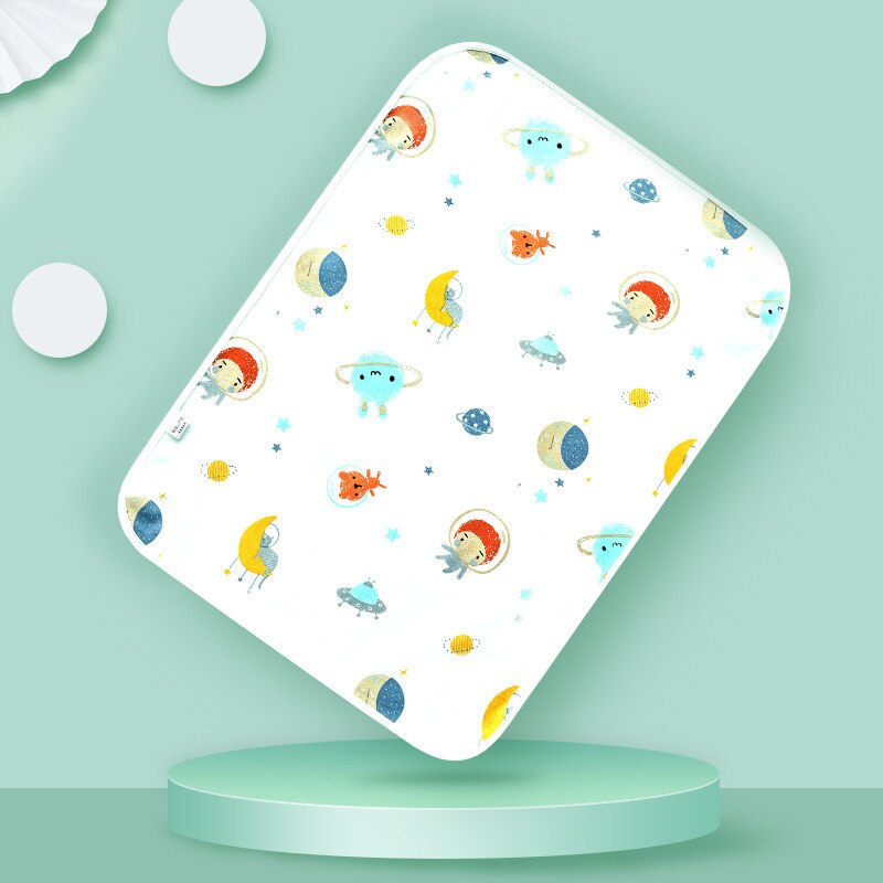 Babybeddengoed katoen waterdicht babyluierkussen lekvrij ademend verschoningsmatje meerdere specificaties babybedbenodigdheden: Ruimte / 6790cm