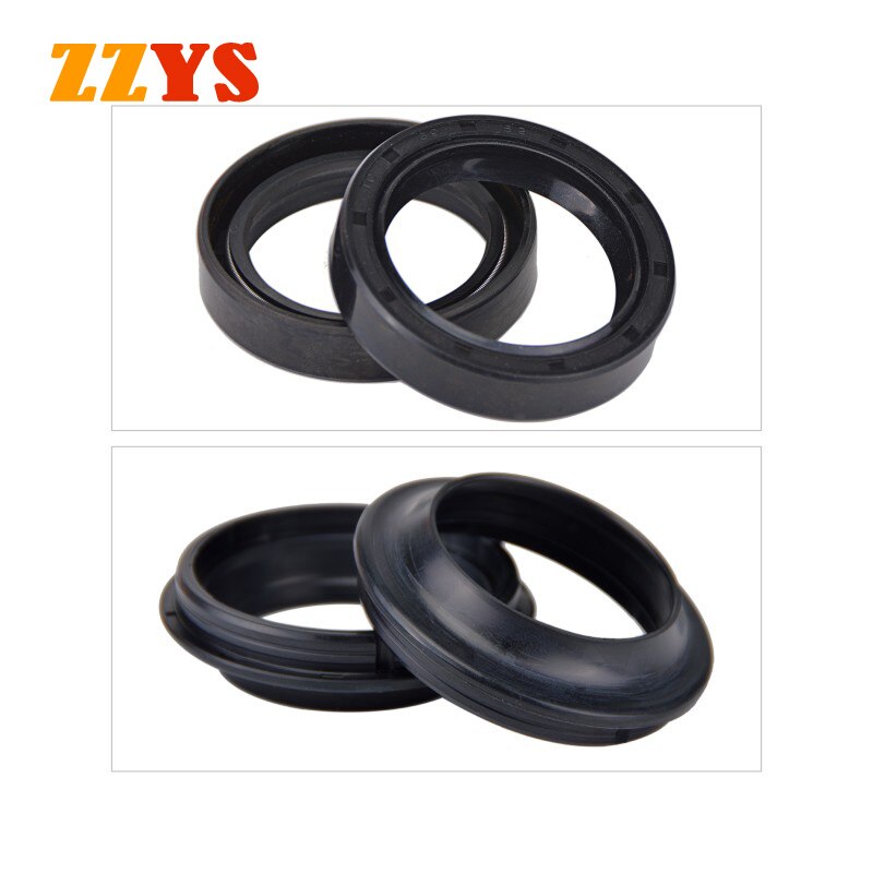 39X52X11 39 52 motocykl amortyzator widelca uszczelnienie olejowe i 39x52 osłona przeciwpyłowa wargi dla Harley Davidson FXR / FXDG Sportster 39mm Showa widły: Default Title