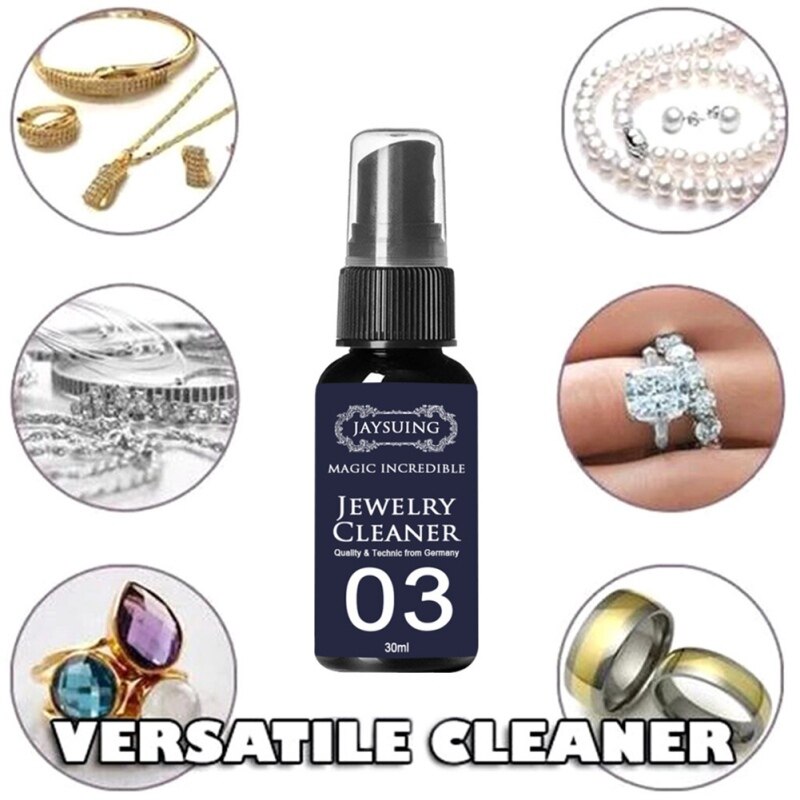 Jóias portátil casa mais limpo ferrugem colar limpador removedor de ferrugem pulseira ferramenta de limpeza 30/50ml novo