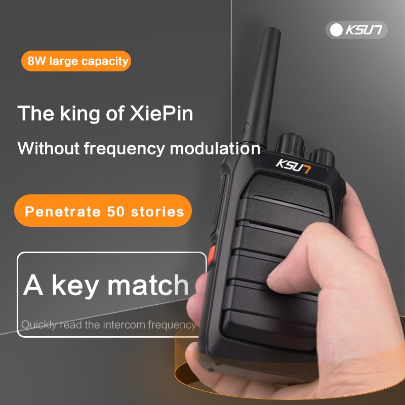 Ksun Scanner Radio Ontvanger Handige Profesional Walkie Talkie Ham Twee-weg Radio Cb Communicatie Apparaat Uhf Transceiver