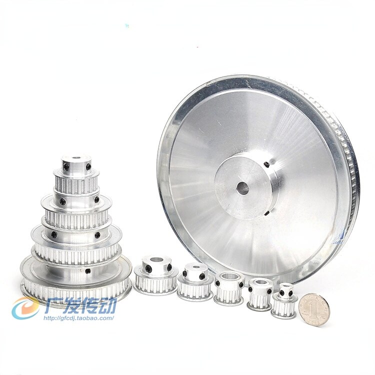 Xl100 Teeth/T Boss Synchronous Belt Pulley BF Groove Width 10mm Inner Hole 8/10/12/14/15/16/17/18/19/20/22/24/25/28/30mm