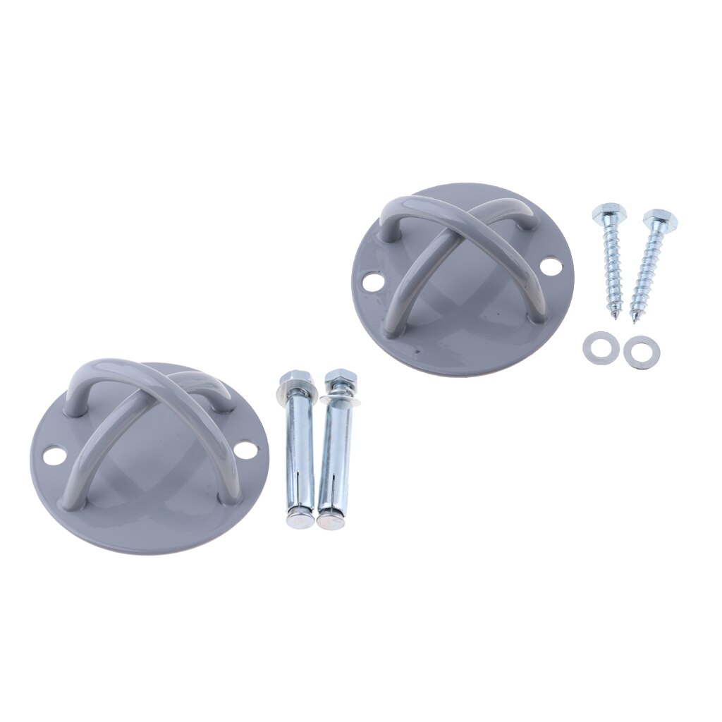 ciężki obowiązek antena huśtawka robić jogi wieszaki hamak mocowanie sufitowe wsporniki zawieszenie pasy haki, 2 otwory