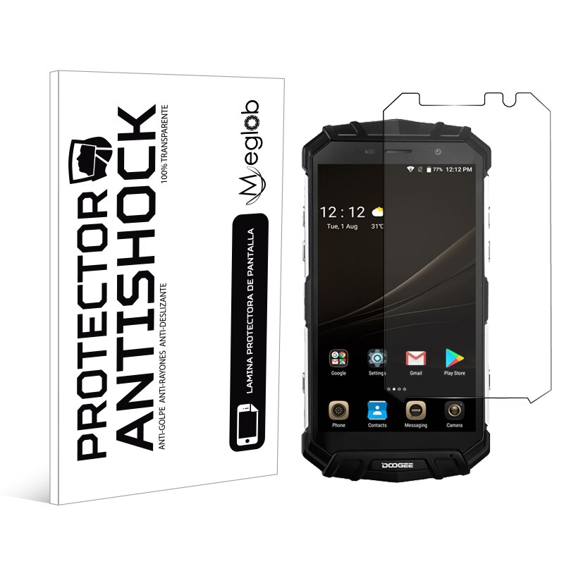 Screen Protector Anti-Shock Anti-Kras Anti-Shatter Compatibel Met Doogee S60