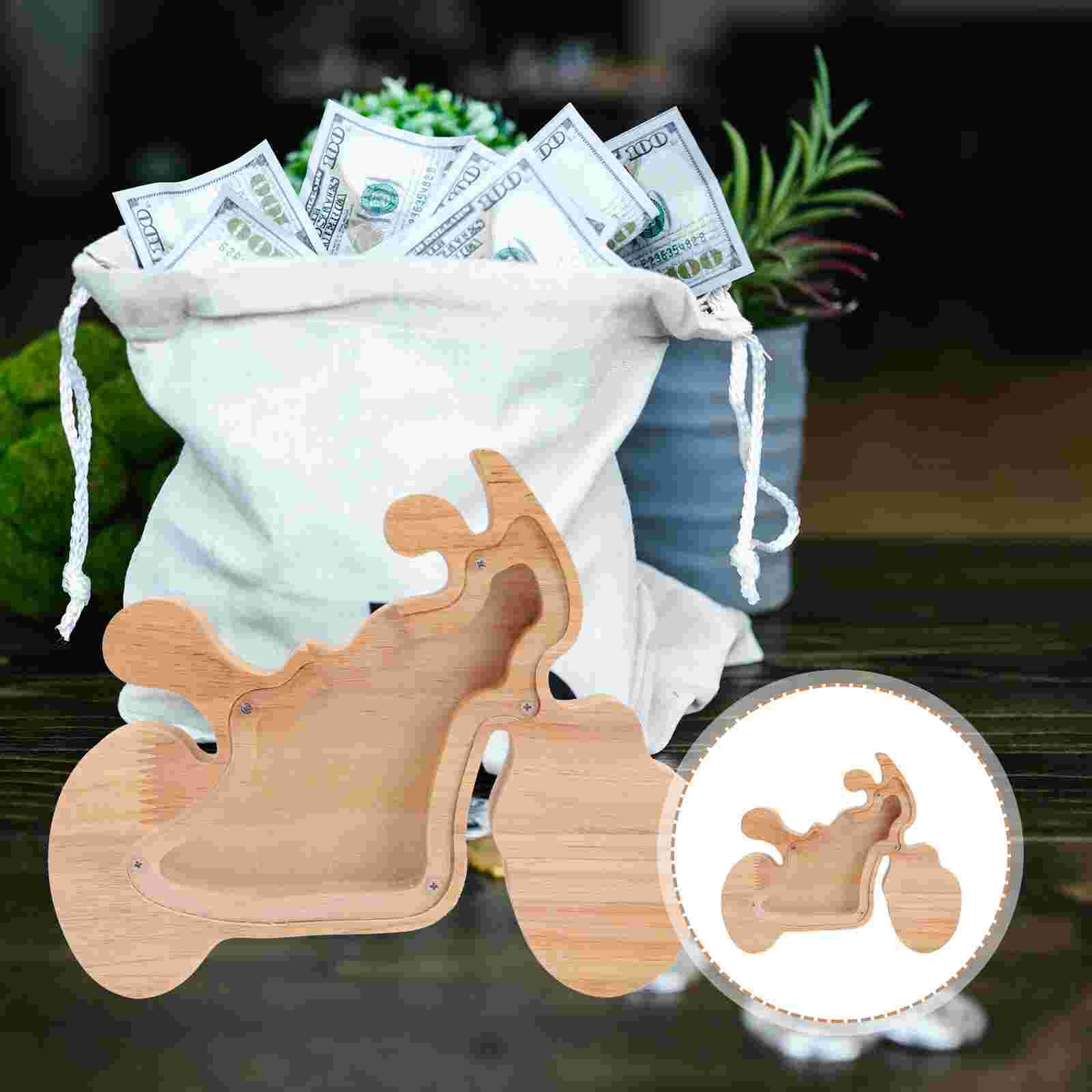 Tirelire transparente de grande capacité pour enfants, tirelire, Pot d&#39;épargne,: 22x8cm