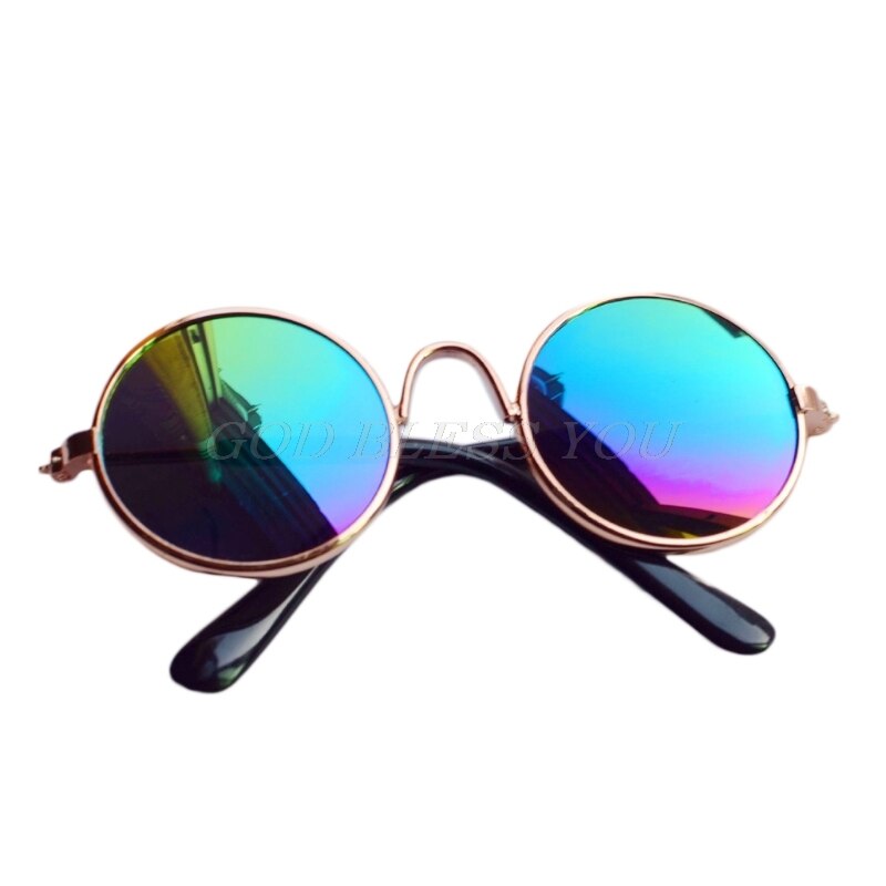 Doll Cool Glasses Pet Sunglasses for bjd Blyth Toy Photo Props R9JC: 3