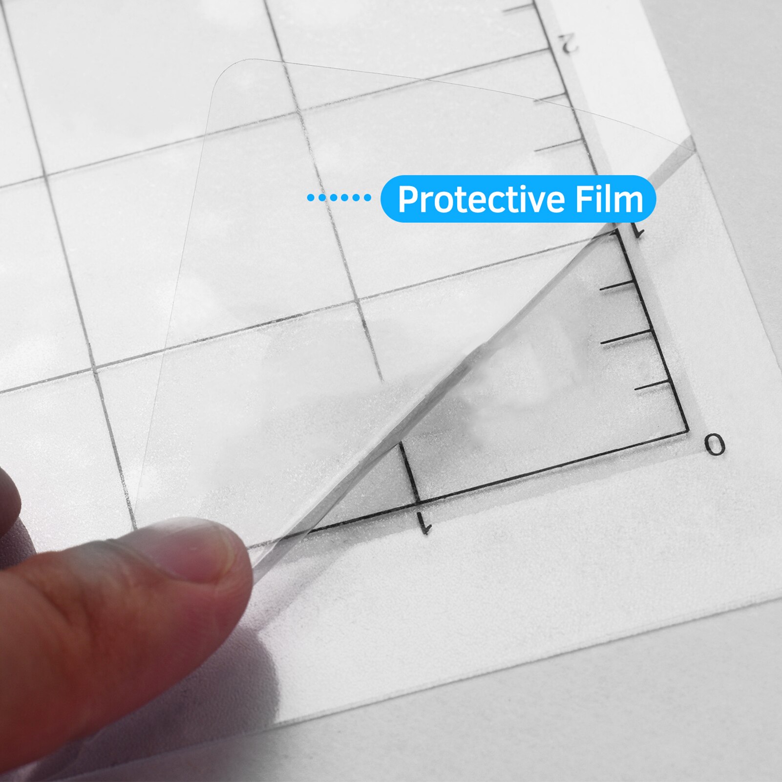 1/3PCS Replacement Cutting Mat Transparent Adhesive Mat with Measuring Grid 12*12-Inch for Silhouette Cameo Plotter Machine