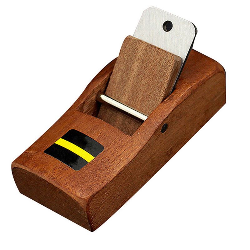 Mini cepillo de mano para carpintería carpintero plano Borde inferior recorte de madera herramienta E5BE