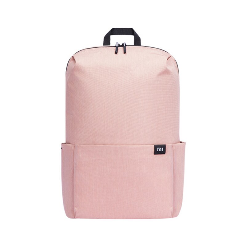 Xiaomi – petit sac à dos Original pour hommes et femmes, 15l, pour loisirs, pour ordinateur portable, pour écoliers, de voyage, quatre couleurs: Light red