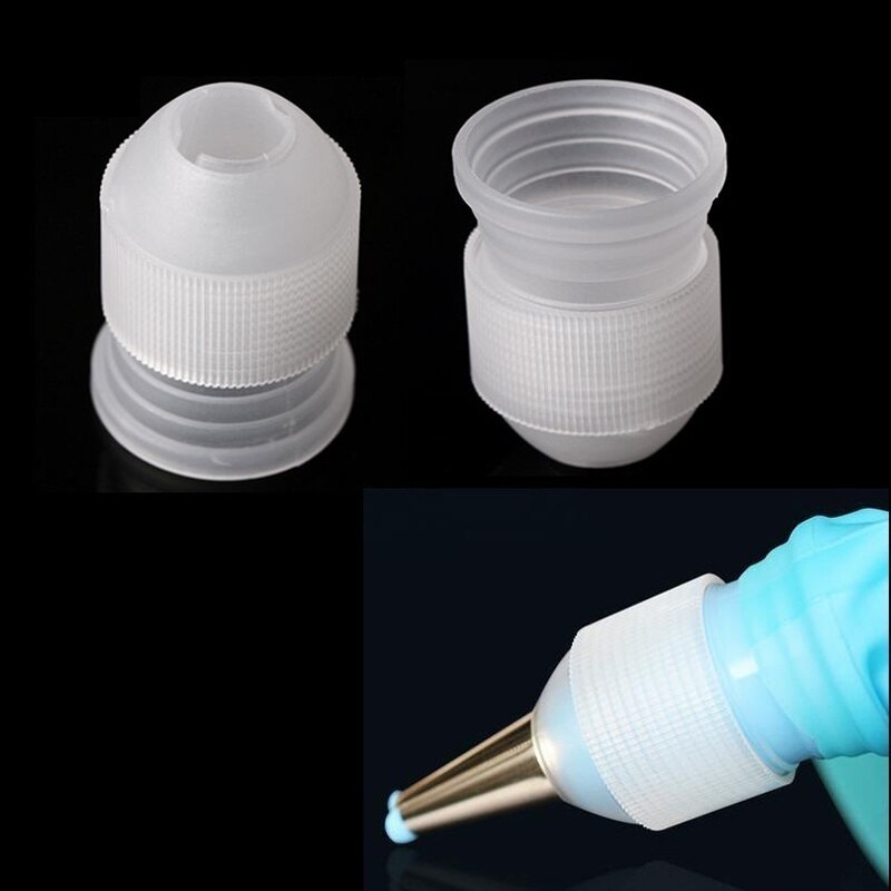 10 Stks/partij Icing Piping Nozzles Tips Cake Decorating Converter Coupler Pastry Tool Home Tips