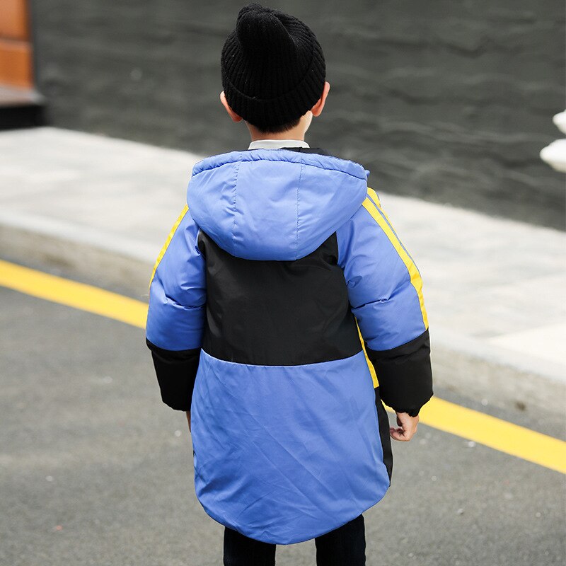 Jongens Jas Herfst Winter Jas Voor Jongens Kinderen Hooded Warme Bovenkleding Jas Voor Jongen Kleding Kinderen Jas 4 5 14 Jaar