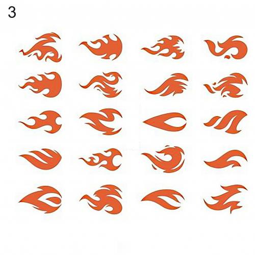 10 stuks chinese drakenpatroon karakters nail art sticker decal manicure decoratie nagelaccessoires: 3