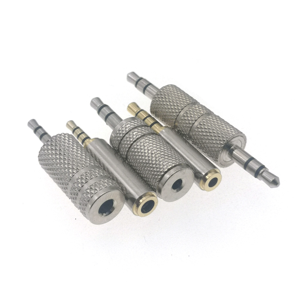 2,5mm/3,5mm zu Stecker Buchse Audio Stereo Zweikanal-Anschluss adapter Stecker Konverter Kabel verlängerung Anschluss Zubehör DIY