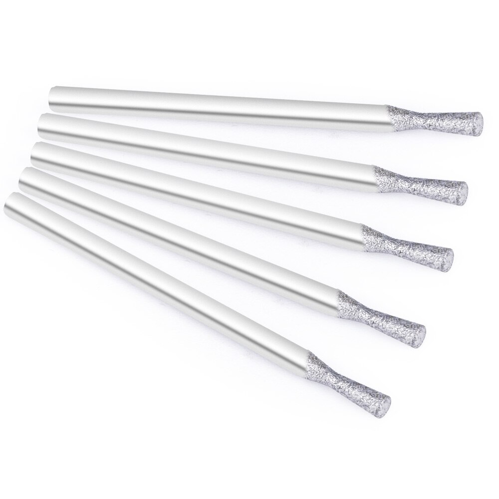 5pcs Diamond Milling Cutters for Manicure Ceramic Nail Drill Bits Manicure Cuticle Clean Bit Elecric Machine Pedicure Accessory: set 11