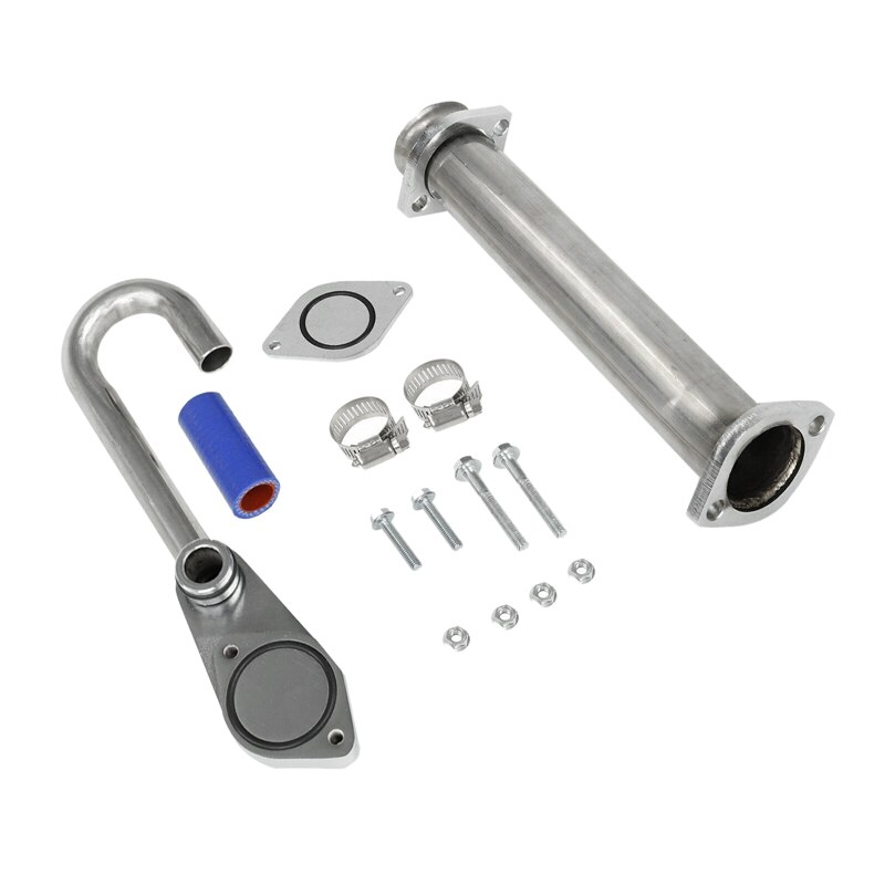 6.0L Powerstroke-Crude Oil Complete EGR Bypass and Delete Kit for 2003 Ford F250 F350 F450 F550 Excursion