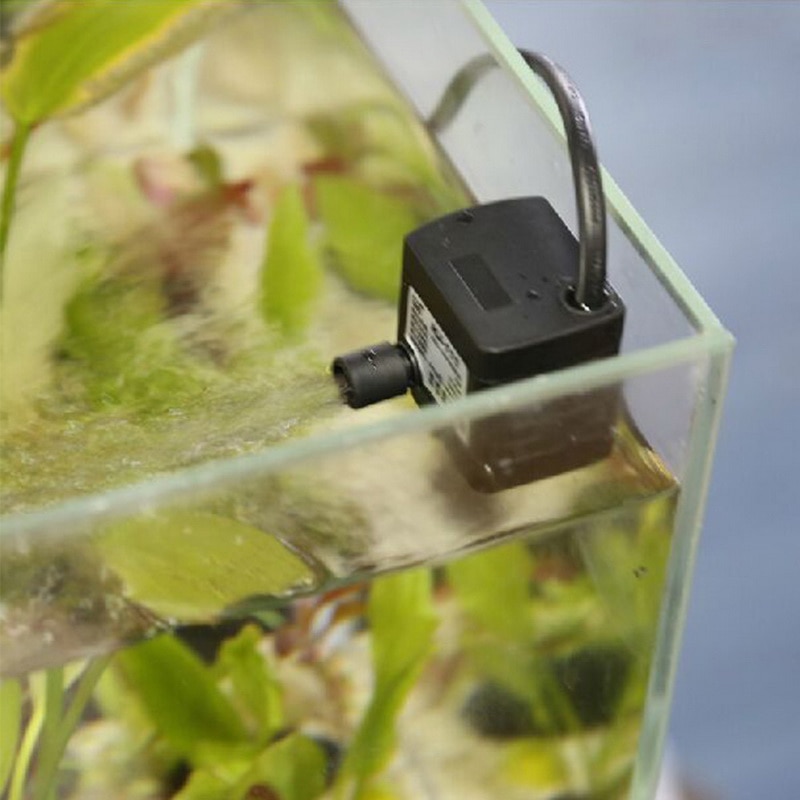 AC 220V 3W EU Plug Submersible Water Pump Aquarium Fountain Air Fish Pond Tank 1pcs