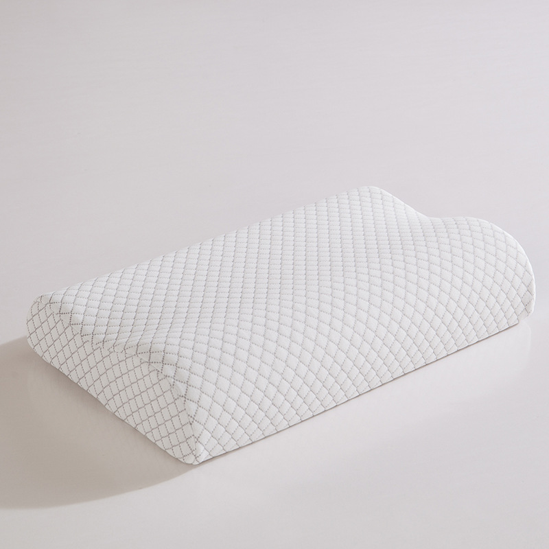 Almohadas de espuma viscoelástica de fibra de bambú, almohada ortopédica para dormir de lado, espalda, estómago, para la salud, terapia Cervical: Diamond Lattice / 40x25cm