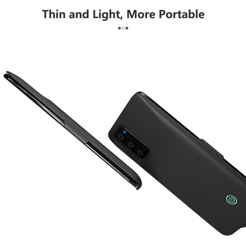 7000mah Ladegerät fallen für Samsung Galaxis Hinweis 20 Ultra Externe Energie Bank Ladung fallen für Samsung Hinweis 20 batterie fallen