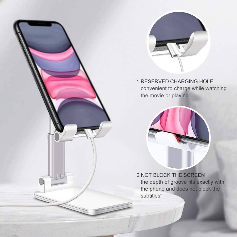 Phone Holder For Mobile Phone Universal Adjustable Stand For iPhone 13 X Xiaomi 11 Universal Foldable Stand Hoder Phone For iPad