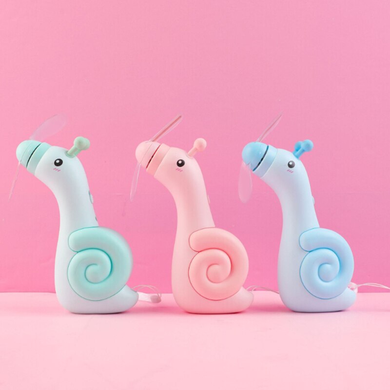 Mini USB Charging Fan Flexible USB Powered Cooling Fan LED Flash Portable Fans with Message For Student: Type 3