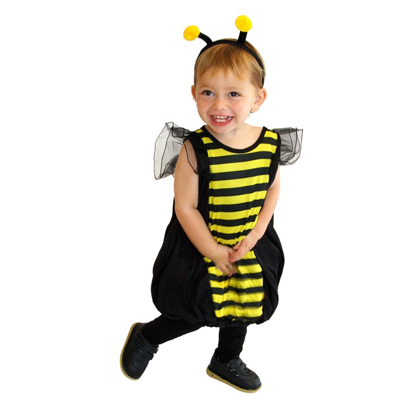 Costume pour bébés filles et garçons, adorable abeille en forme d'insecte, pour Halloween, nouvel an, fête de carnaval