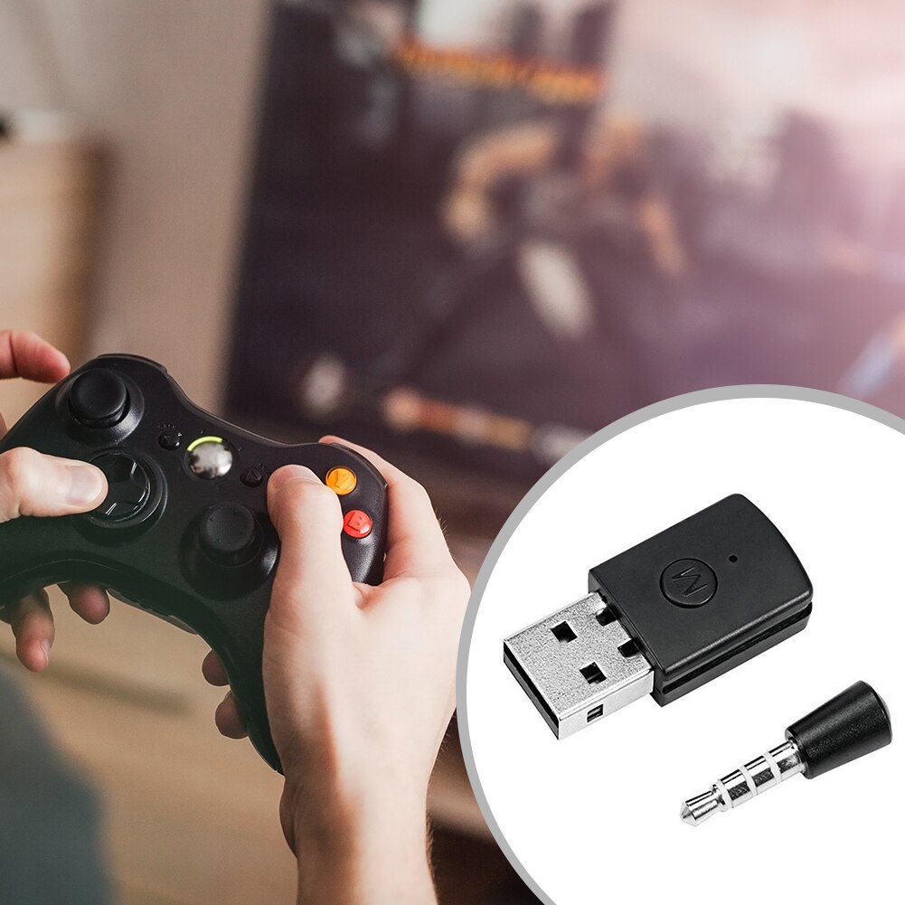 Mini trasmettitore ricevitore Wireless Audio adattatori Bluetooth USB Wireless BT dongle Audio ricevitore auricolare per PS4 PS5