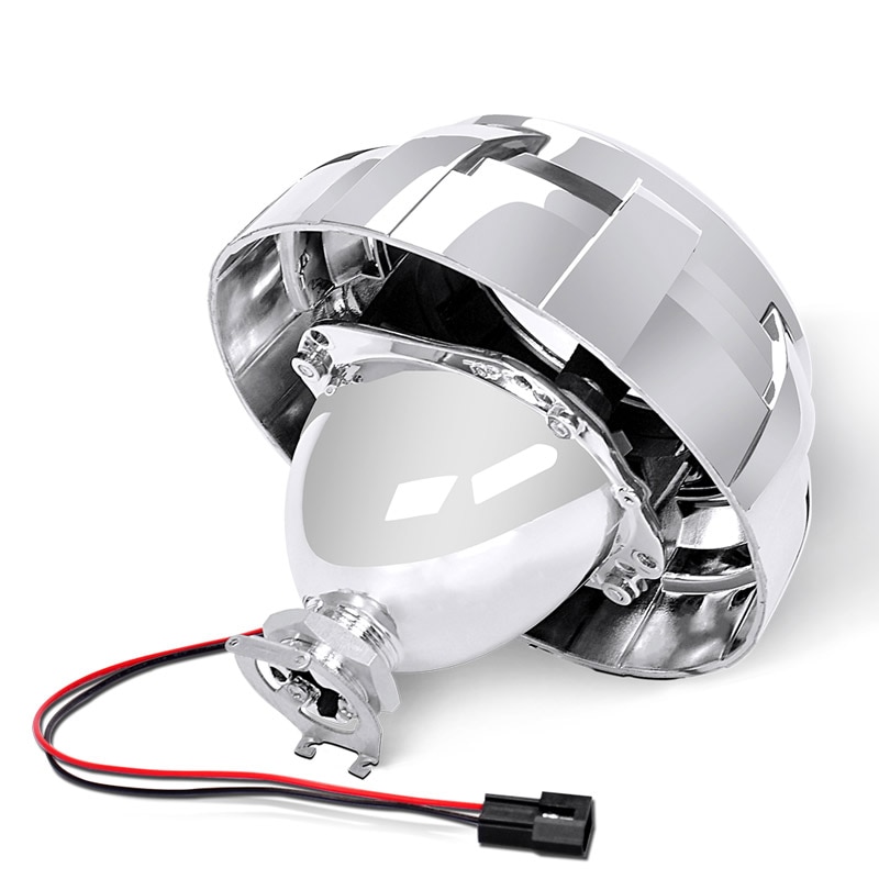 3.0 inch Projector Lens Mask Easy Install Projector Lens shroud for Q5 Hella 5 Bi-xenon hid Len LHD RHD Headlight Car Styling