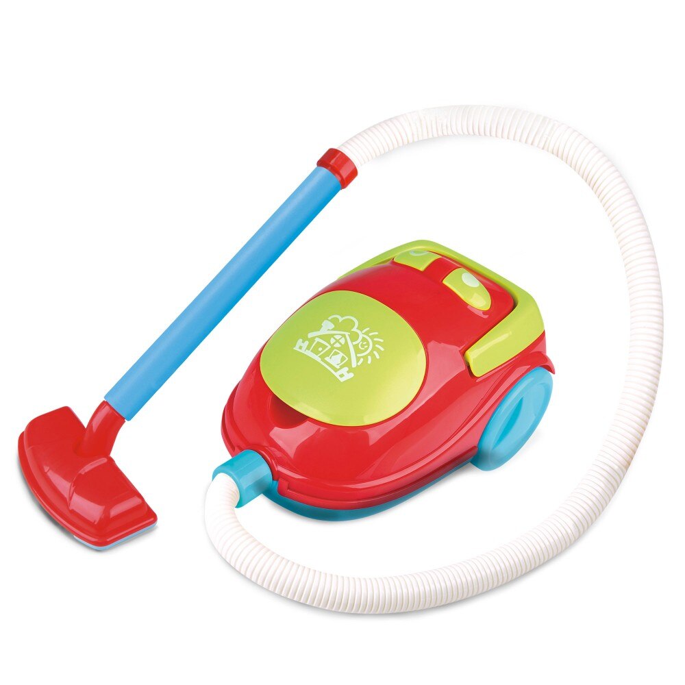 COLORBABY Aspiradora De Juguete Con Sonido Y Succión – Incluye Manguera, Cepillo Y Piezas Para Aspirar, +3 Años