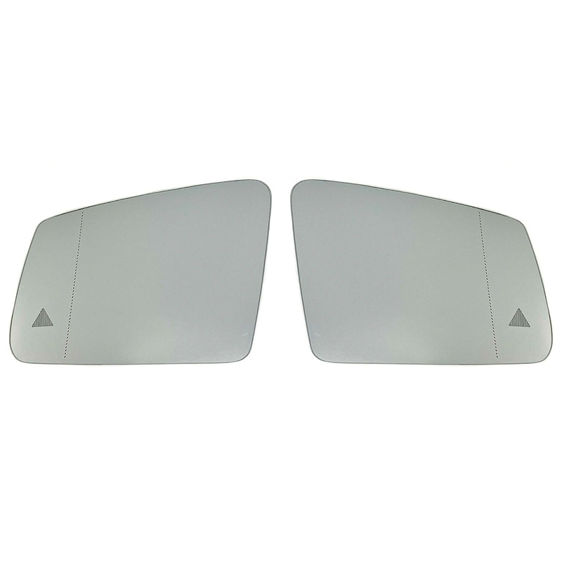 Auto opvarmet blind spot advarselsfløj bageste spejlglas til mercedes-benz  w212 w204 w221 c180 c250 c300 c350 e200 e250 e300 e350