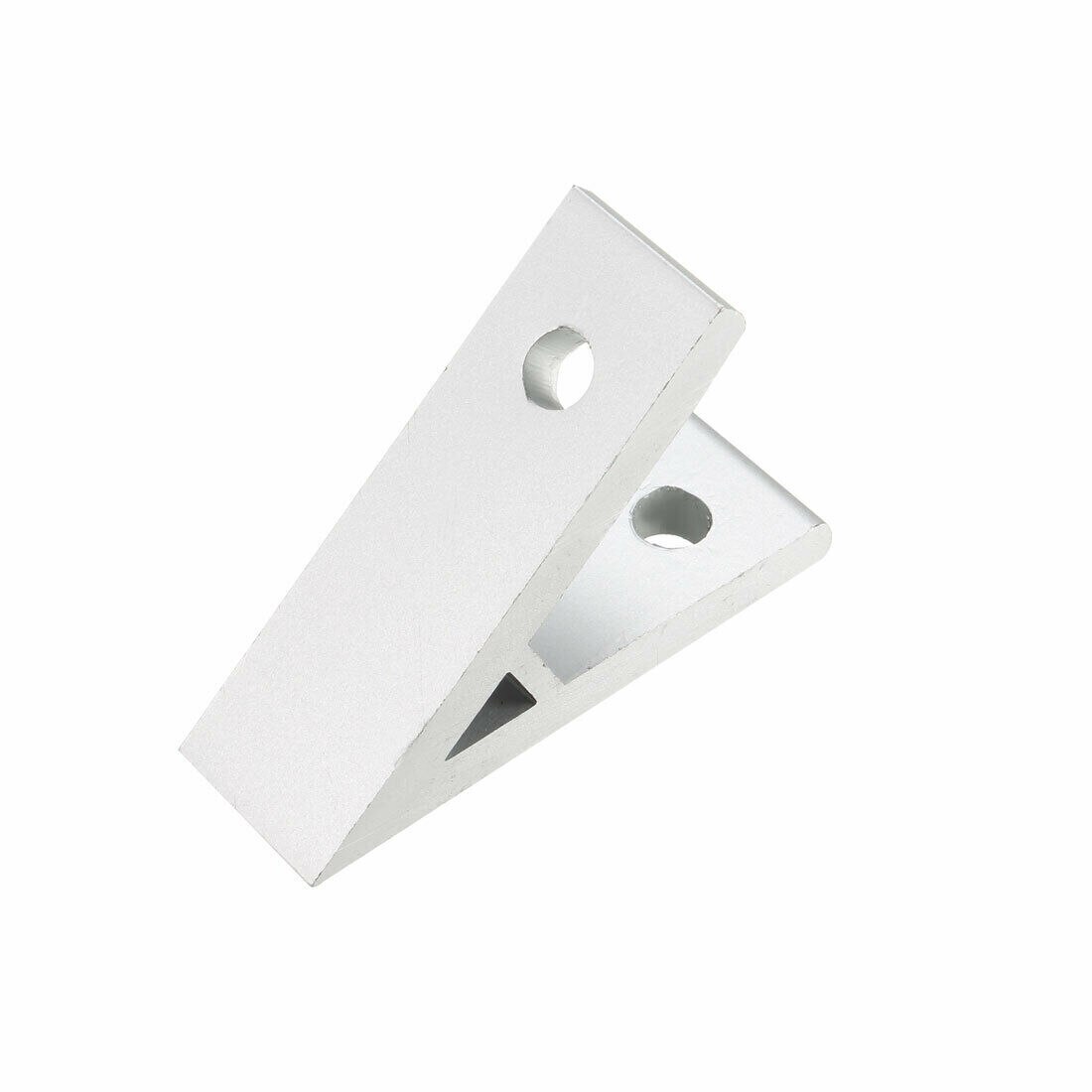 Aluminum Corner Brackets Profile Corner Joint Braces (45 Degree Angle) 3Pcs