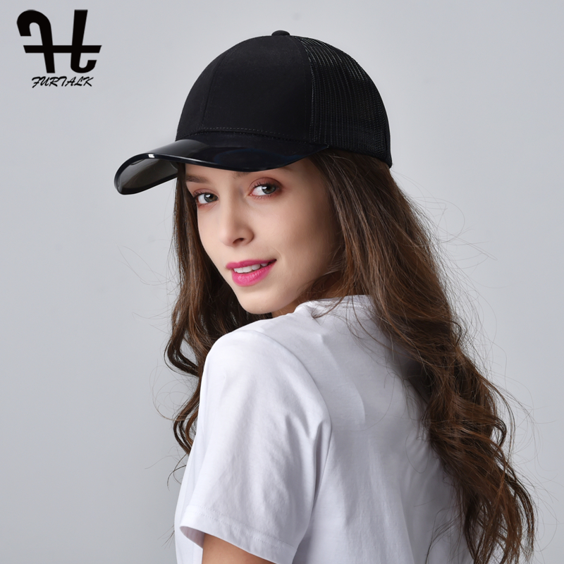 Furtalk keps dam sommar snapback keps dam svart hip hop mesh trucker kepsar rosa kvinnlig keps för tjejer